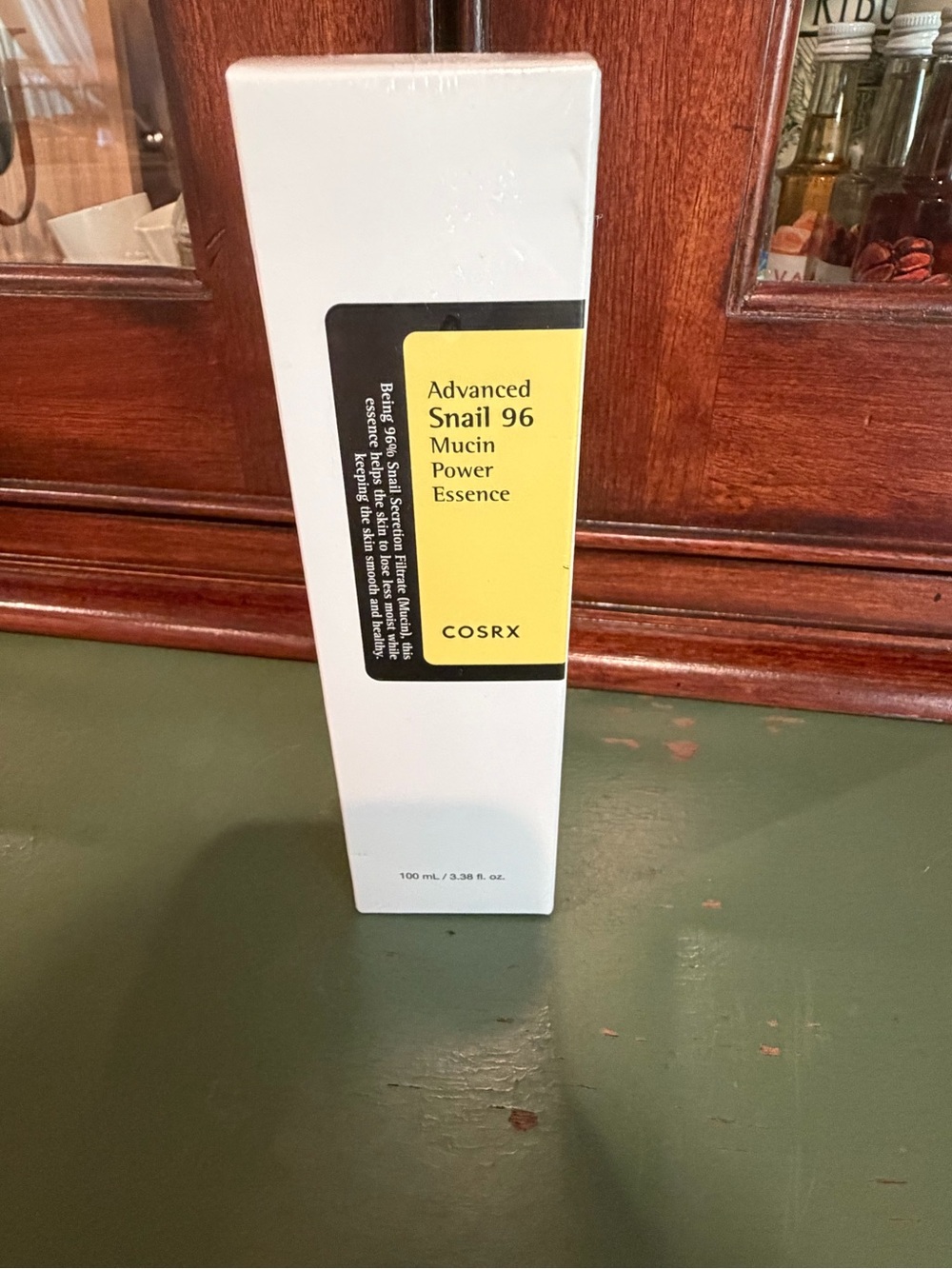 STILL PLASTIC WRAPPEDAdvanced Snail 96 Mucin Power Essence - White and Yellow